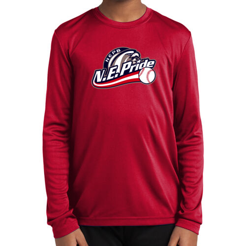 BASEBALL - Youth Long Sleeve PosiCharge ® Competitor™ Tee Thumbnail